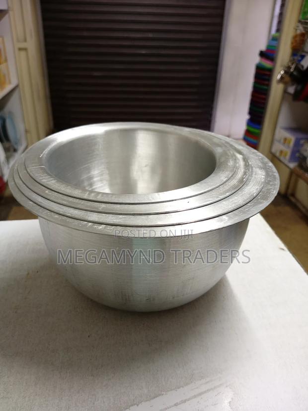 Aluminium Sufuria/4pc Sufuria/Small Heavy Gauge Sufuria