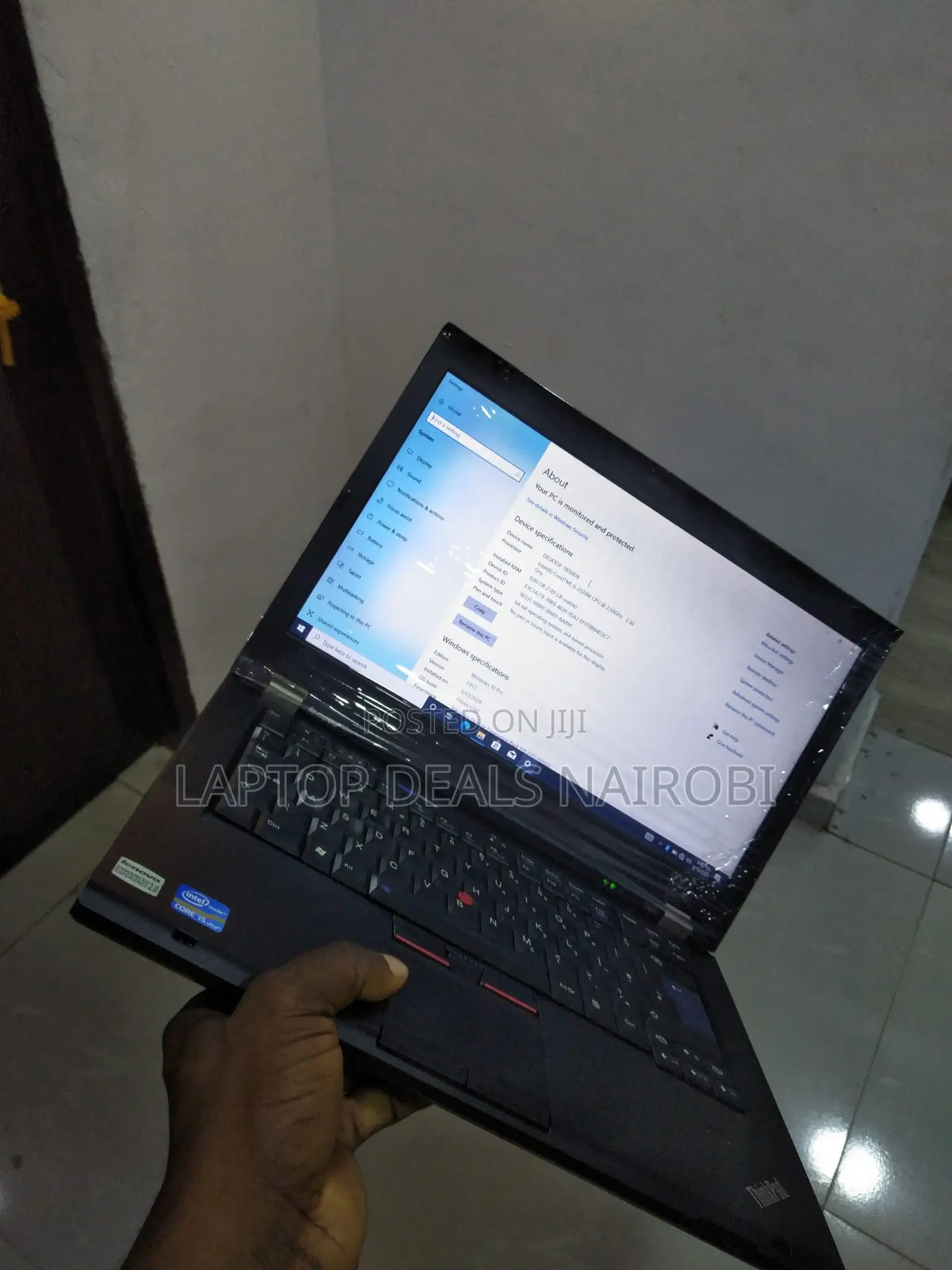 Laptop Lenovo ThinkPad T430 8GB Intel Core I5 HDD+SSD 500GB