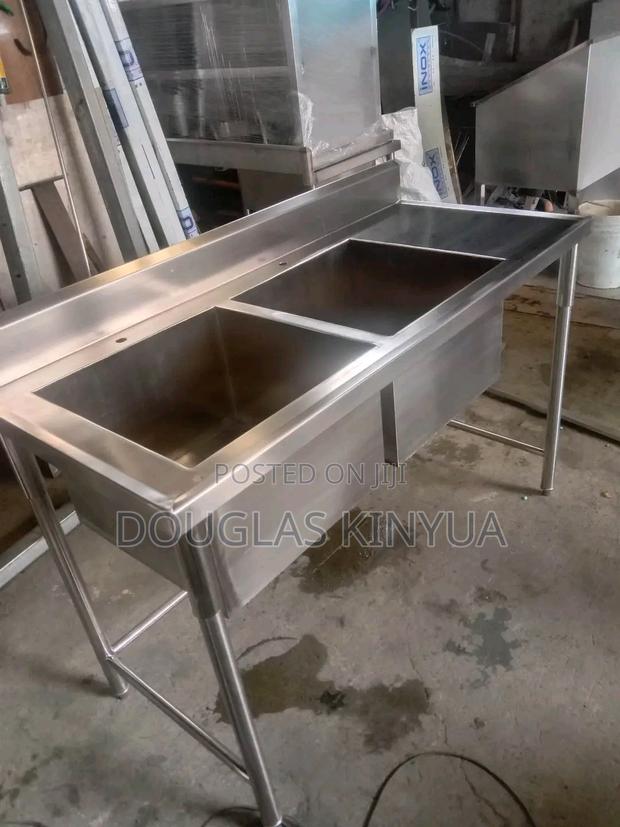 Sink Stainless Steel Washing Sink.