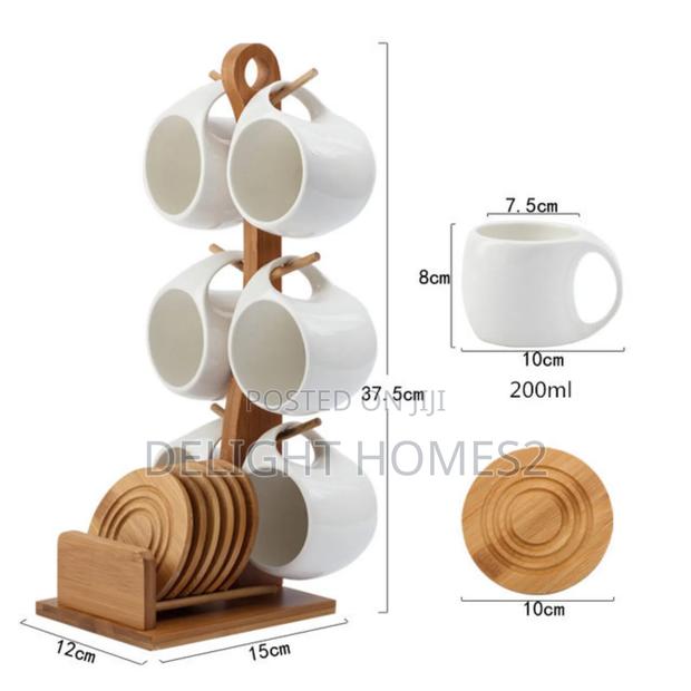 Ceramic 6 Cups - main view