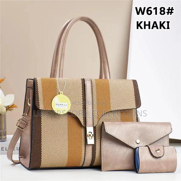 Ladies Three in One Printed Handbags - main view