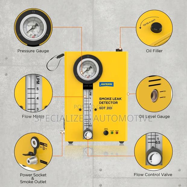 Vehicle Smoke Leak Detector Test Tool Autool SDT-203 - main view