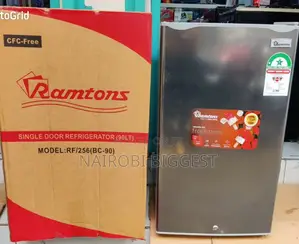 Ramtons Dark Silver Single Door 90l Refrigerator
