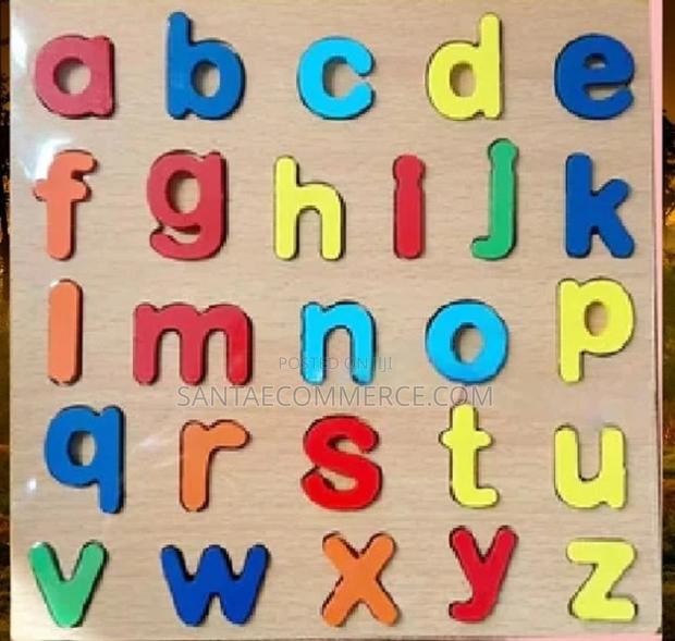 Kids Alphabet Wooden Learning Board - main view