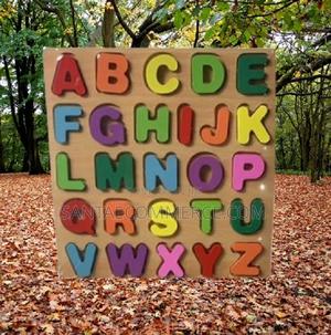 Capital Letters Alphabet Wooden Learning Board - thumbnail 2