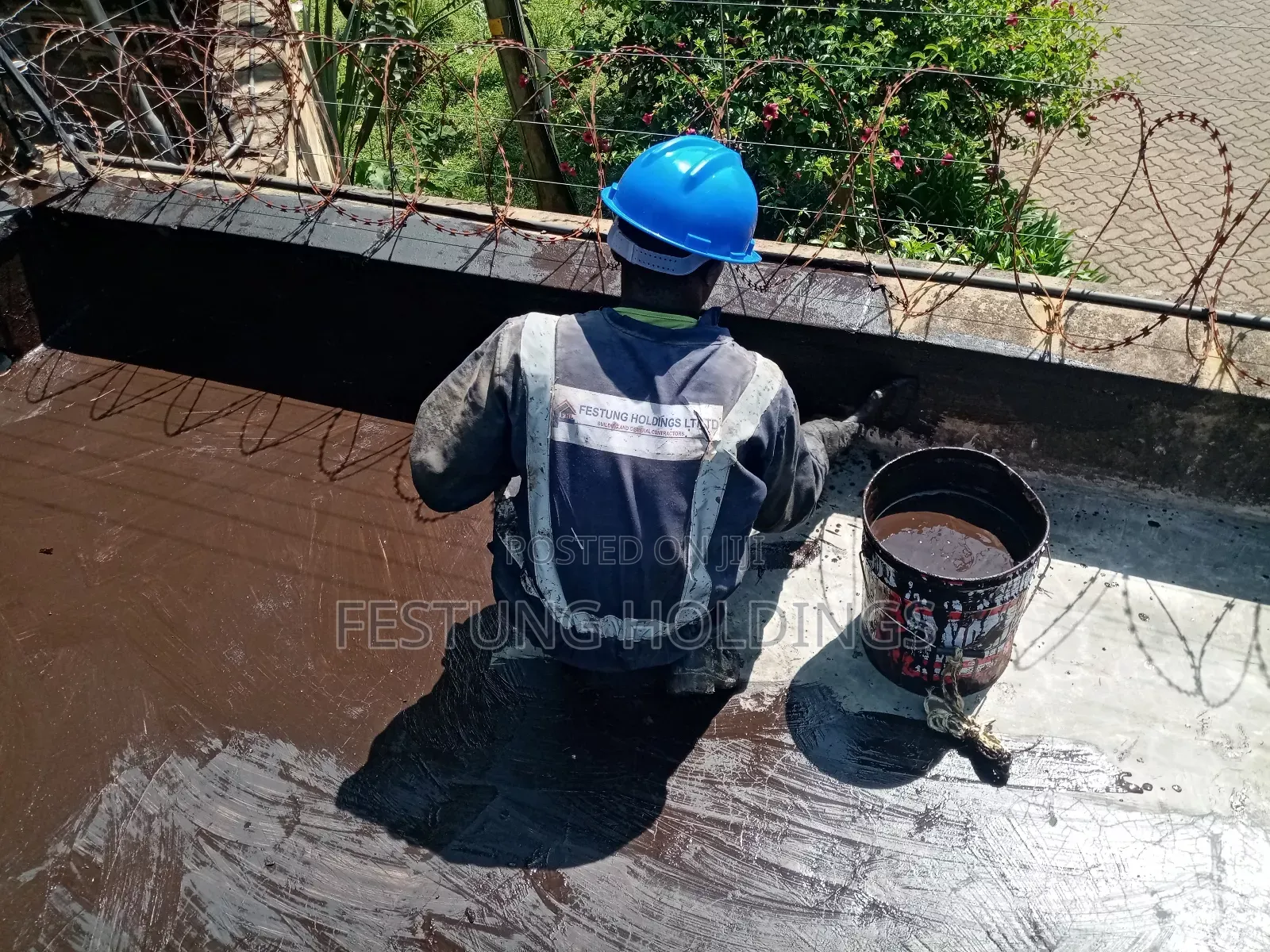 Detailed Well Layed APP Membrane Waterproofing Services