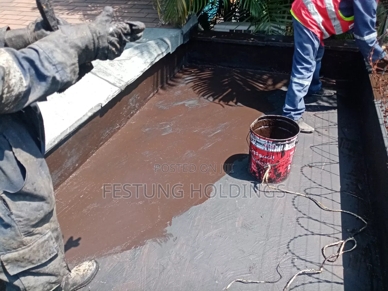 Detailed Well Layed APP Membrane Waterproofing Services