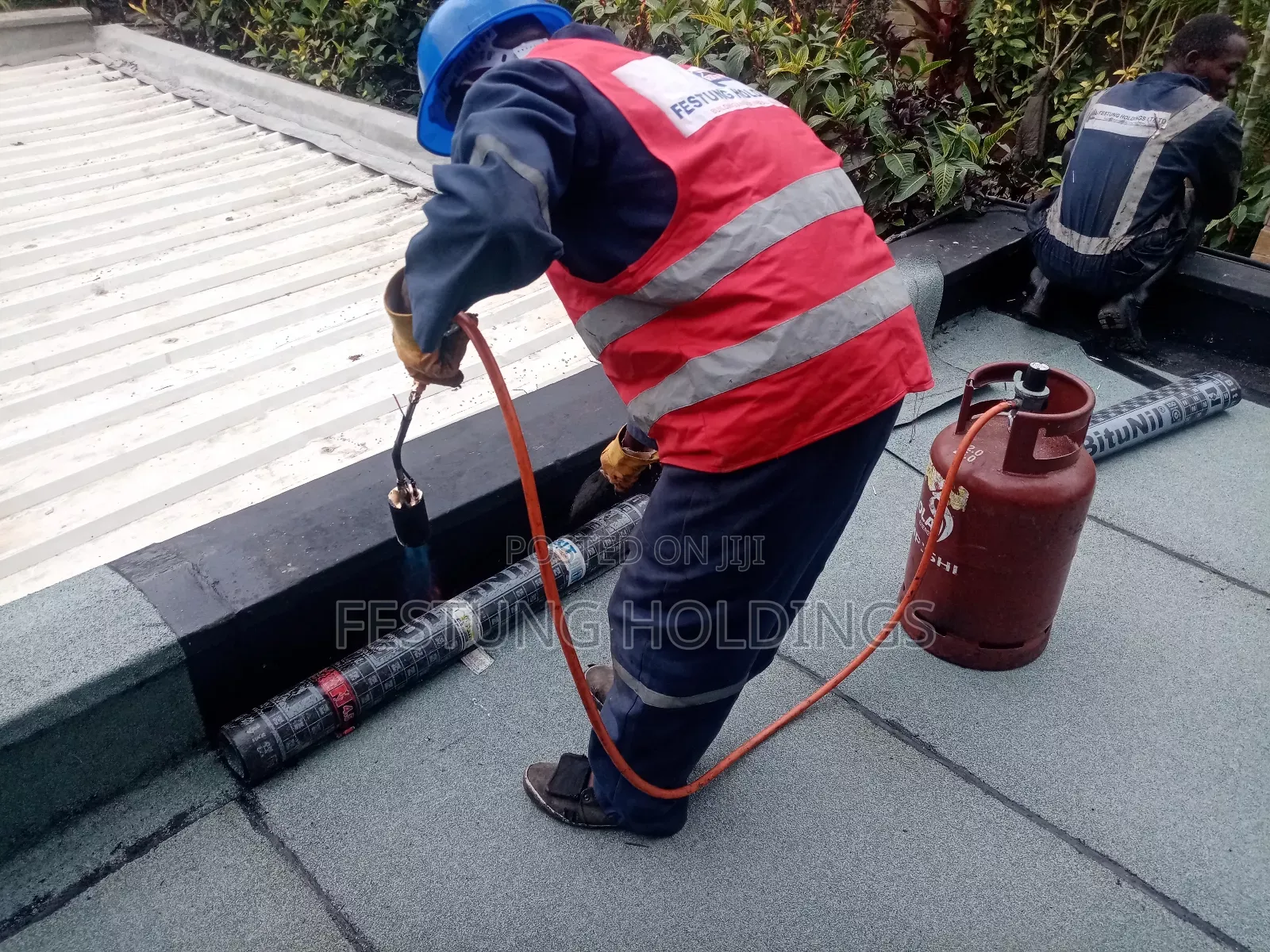 Detailed Well Layed APP Membrane Waterproofing Services