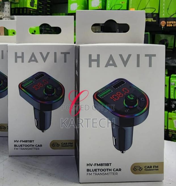 Havit Bluetooth Car FM Transmitter Modulator Supports USB - main view