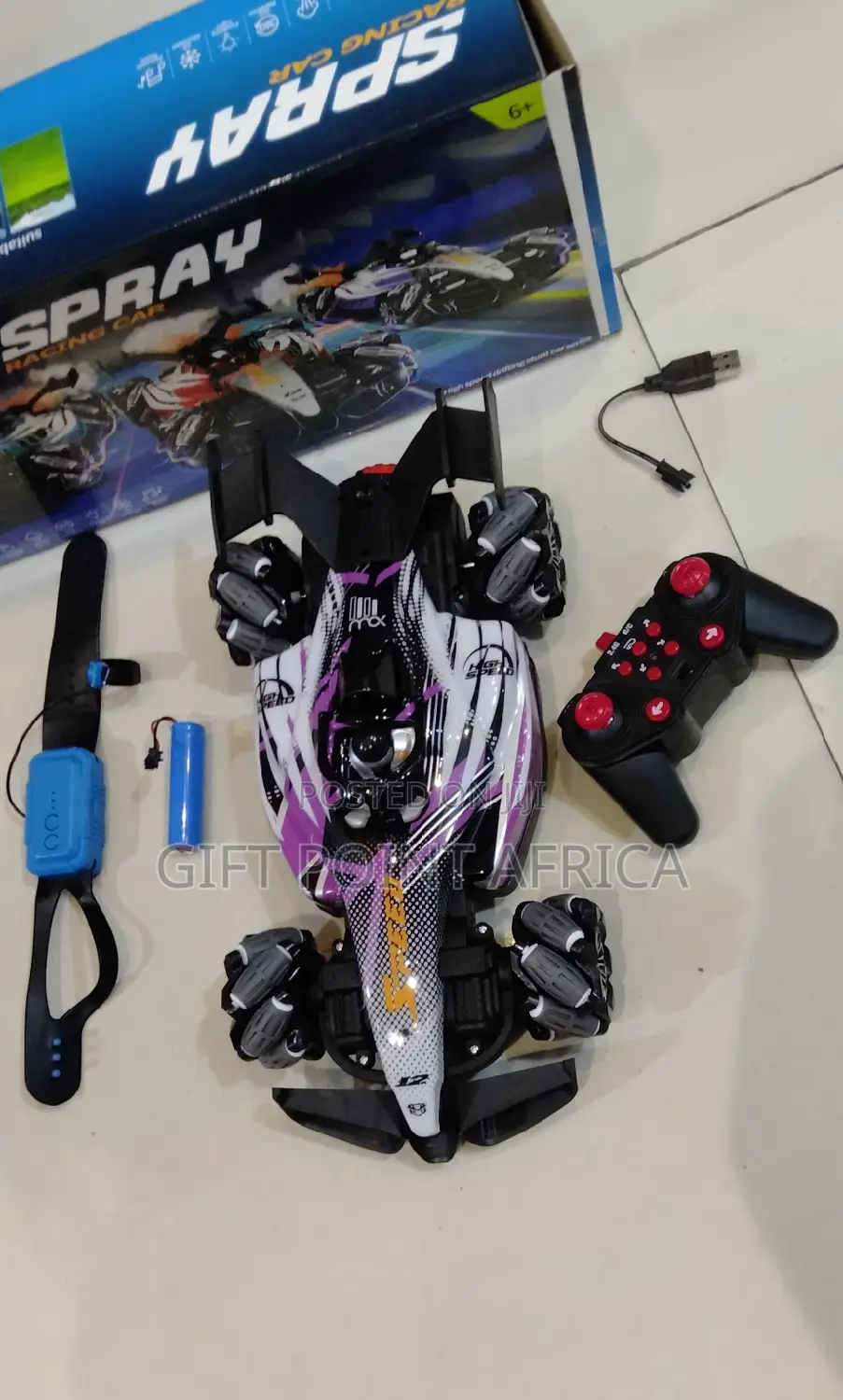 Ferrari Rechargeable Remote and Hand Gesture Sensor Kids Toy