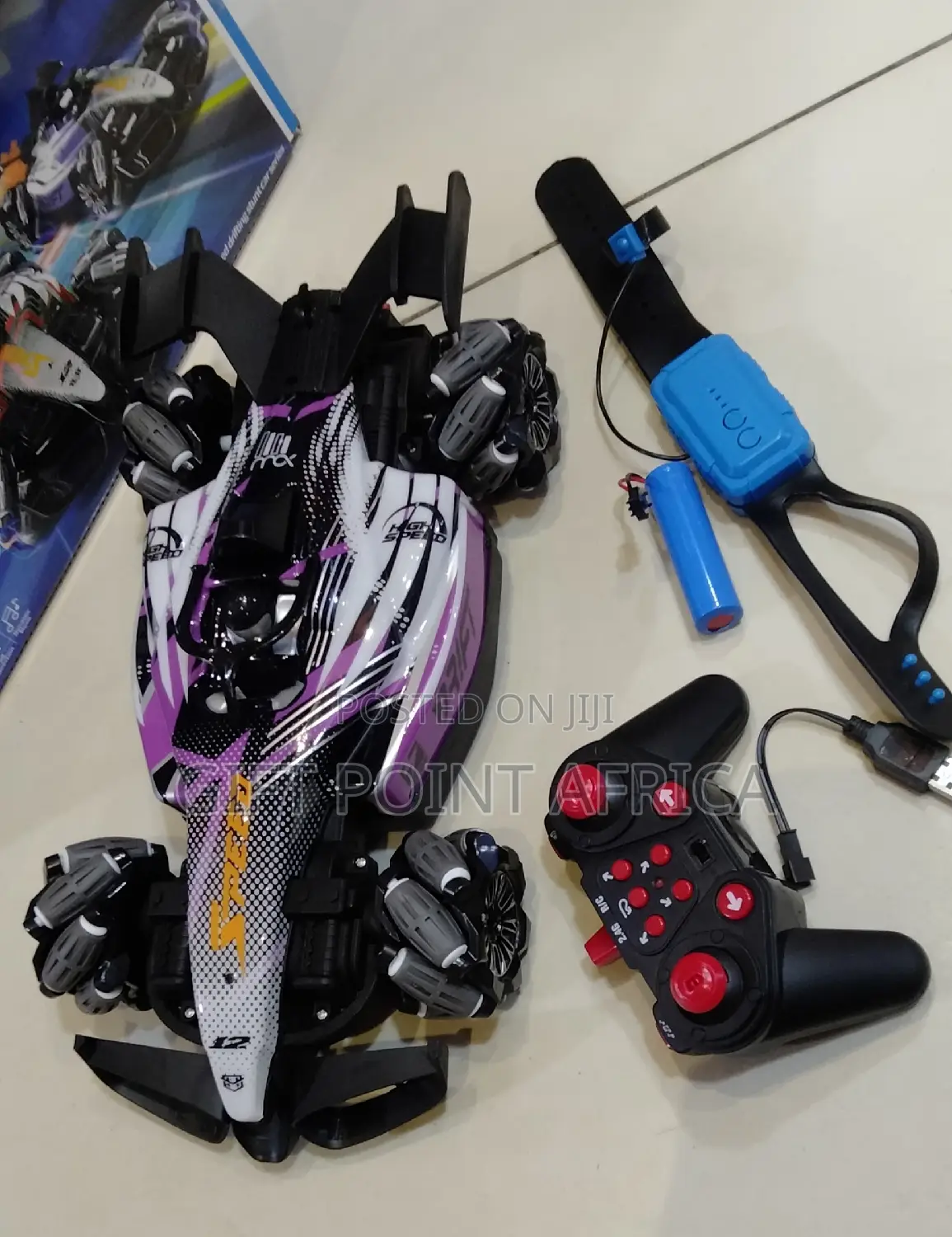 Ferrari Rechargeable Remote and Hand Gesture Sensor Kids Toy