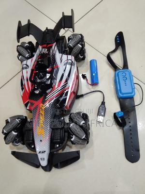 Big Rechargeable Ferrari Remote Hand Gesture Sensor Toy Car - thumbnail 2