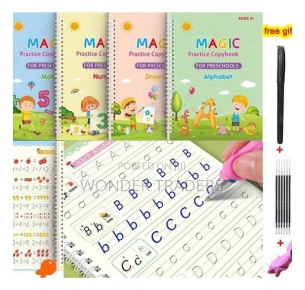 Sank Magic Practise Copybook - main view