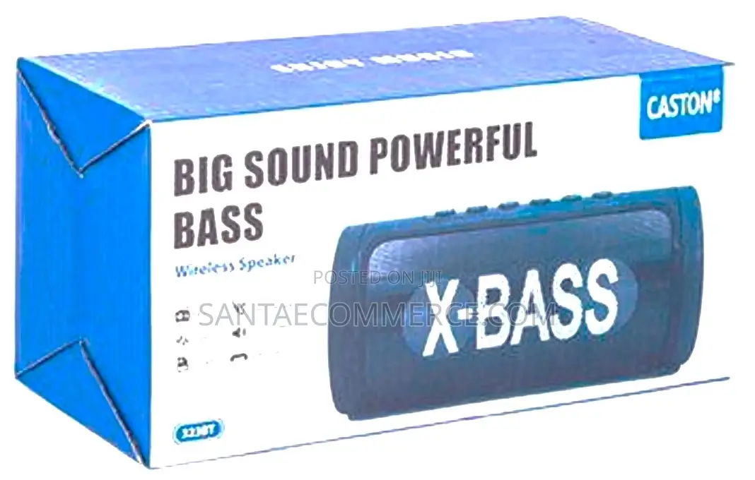 Caston Portable X-bass Bluetooth Wireless Speaker