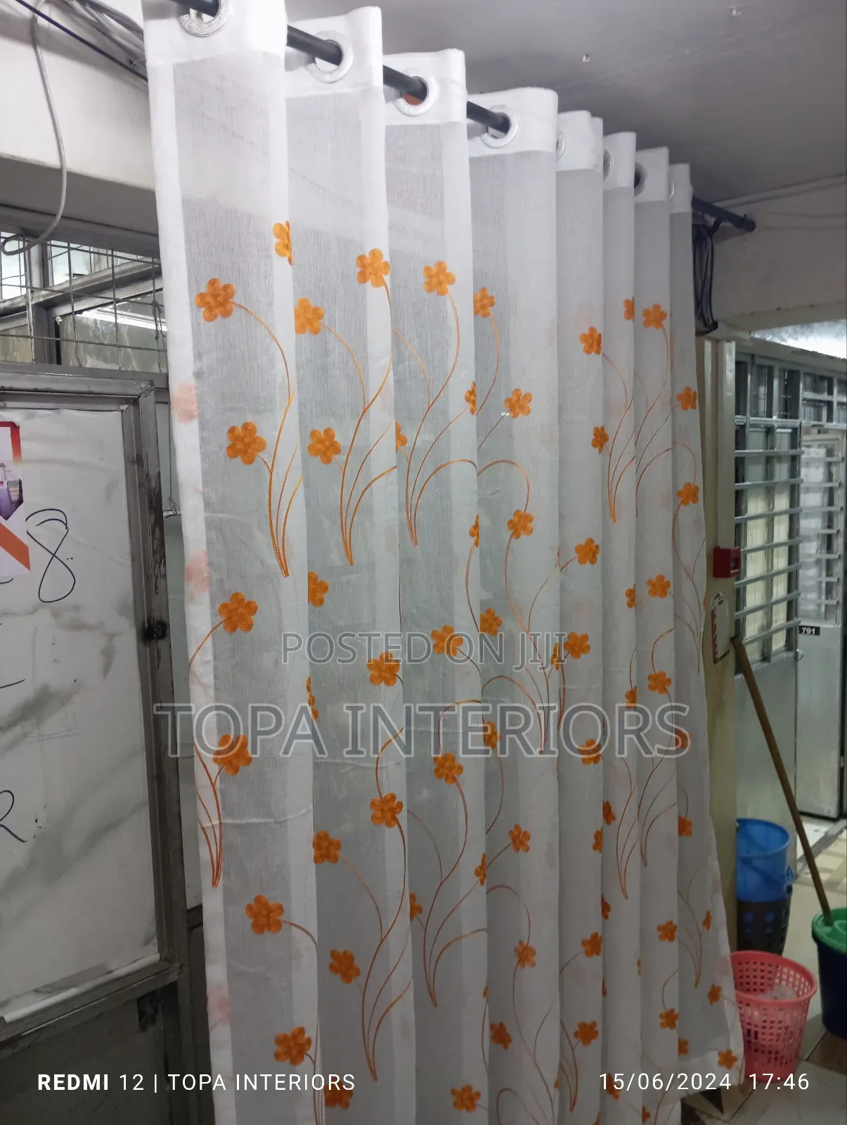 Grommet Sheer Curtains for General Applications