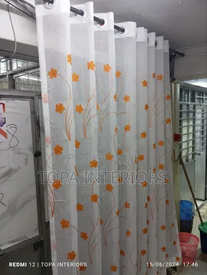 Grommet Sheer Curtains for General Applications