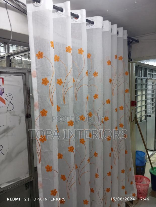 Grommet Sheer Curtains for General Applications