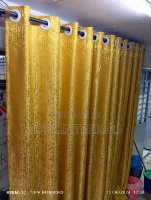 Mustard Yellow Curtains Bedroom Curtains House Curtains