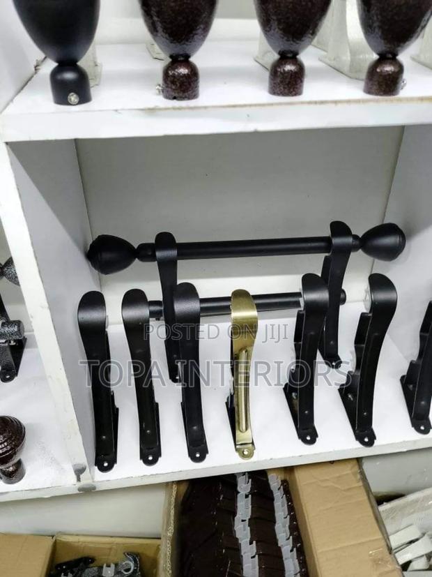 Jua Kali Curtain Rods and Adjustable Curtain Rods