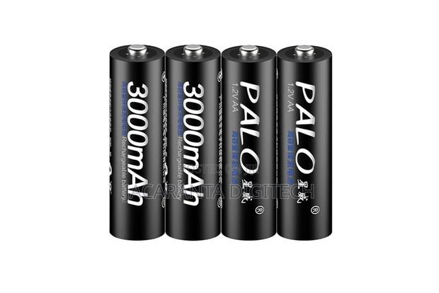 Palo Black 4 Pack Rechargeable Batteries - main view