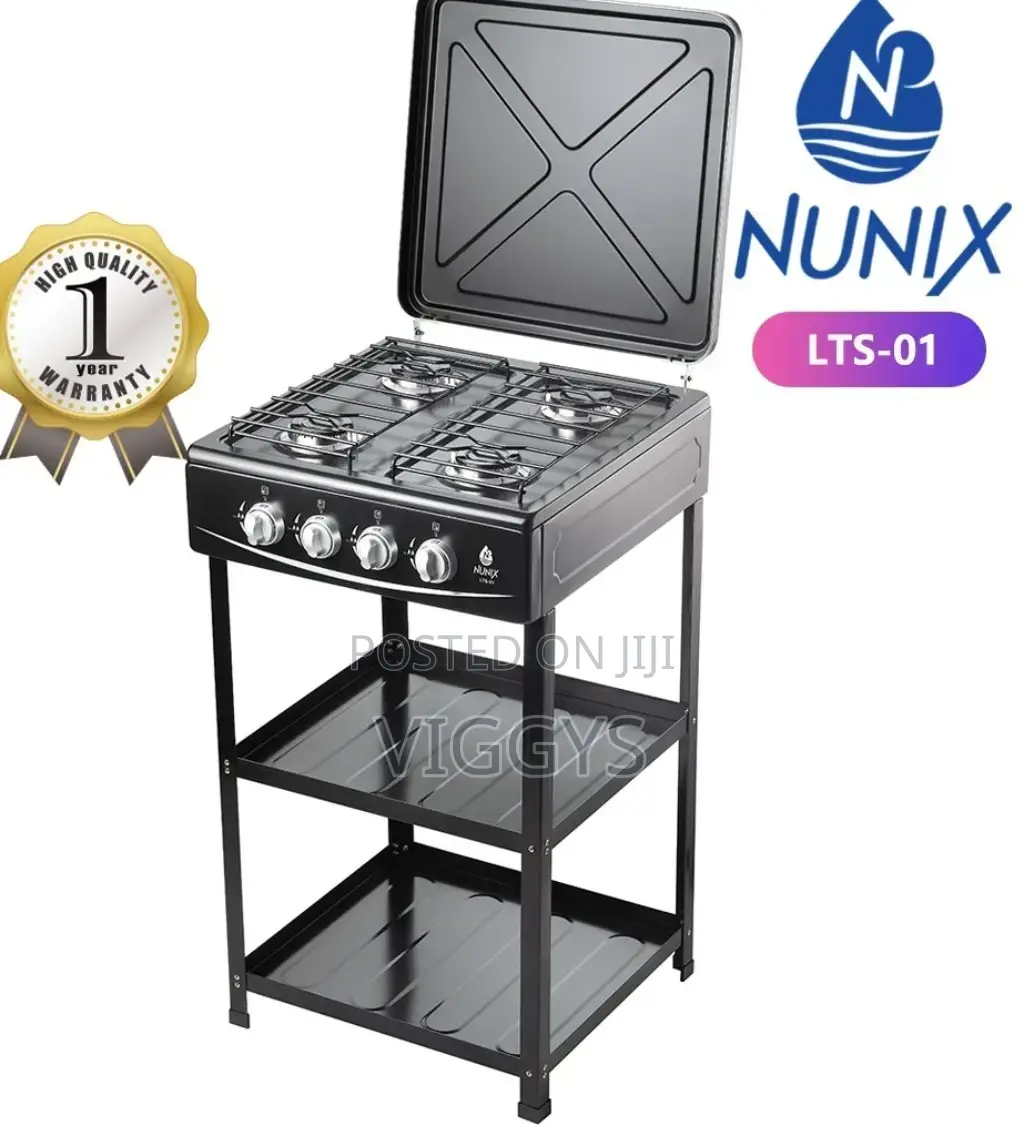 Nunix Standing Cooker With Shelves
