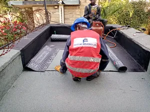 Flat Concrete Roofs Waterproof Services APP Membrane Laying
