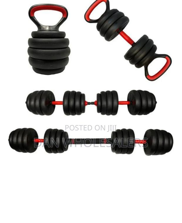 50kg 6 in 1 Dumbell /Kettlebell