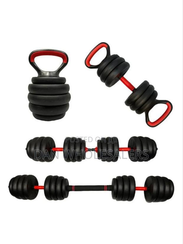 50kg 6in1 Dumbbell/Kettlebell Kettlebell Barbell Dumbbell