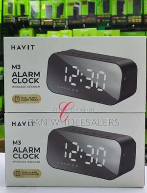 Havit M3 Alarm Clock Wireless Speaker - thumbnail 2