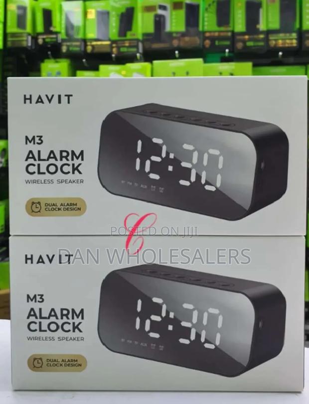 Havit M3 Alarm Clock Wireless Speaker - main view