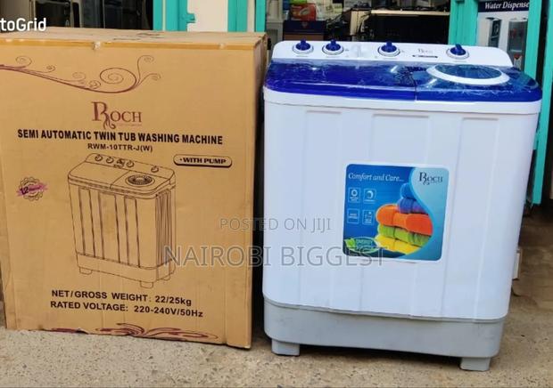 Roch 10kg Twin Tub Semi- Automatic Washing Machine