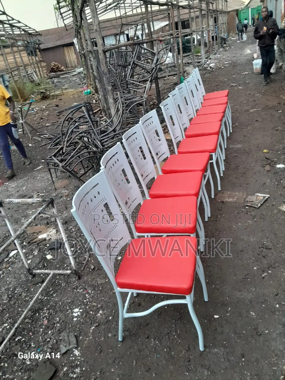 Restaurant Mabati Powder Coated Chairs 