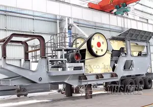 Mining Mobile Stone Crusher Plant Jaw Crushing Station in KE