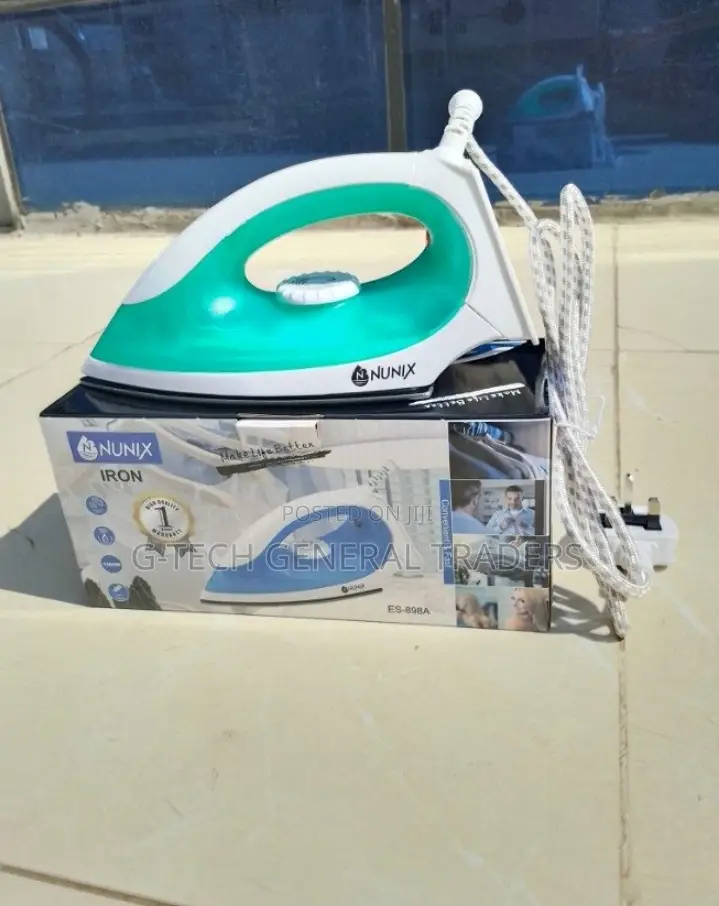 Iron! Nunix Heavy Duty Dry Iron Box