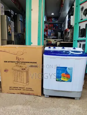 Good Quality Roch Washing Machine Twin Tub Semi Auto10kg