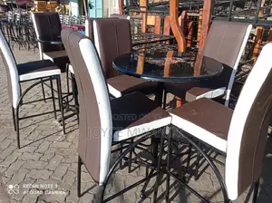 Executive Restaurant Set, White and Brown 