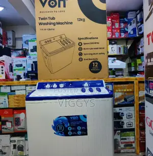 Original *Von 12kg Twin Tub Washing Machine