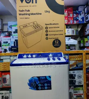 Amazing *Von 12kg Twin Tub Washing Machine
