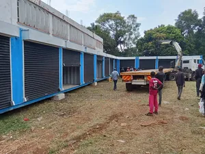 Container Stalls Done and Delivered to Siaya