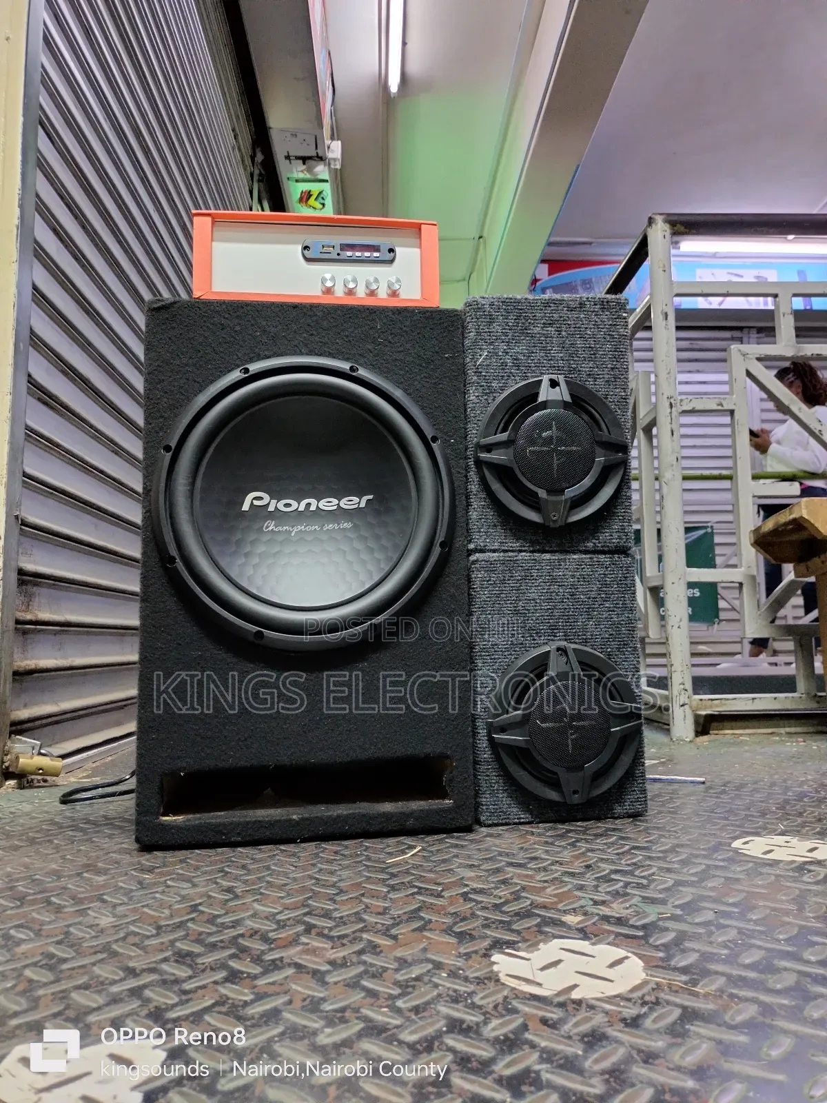 Jua Kali Amplifier Set With Bluetooth
