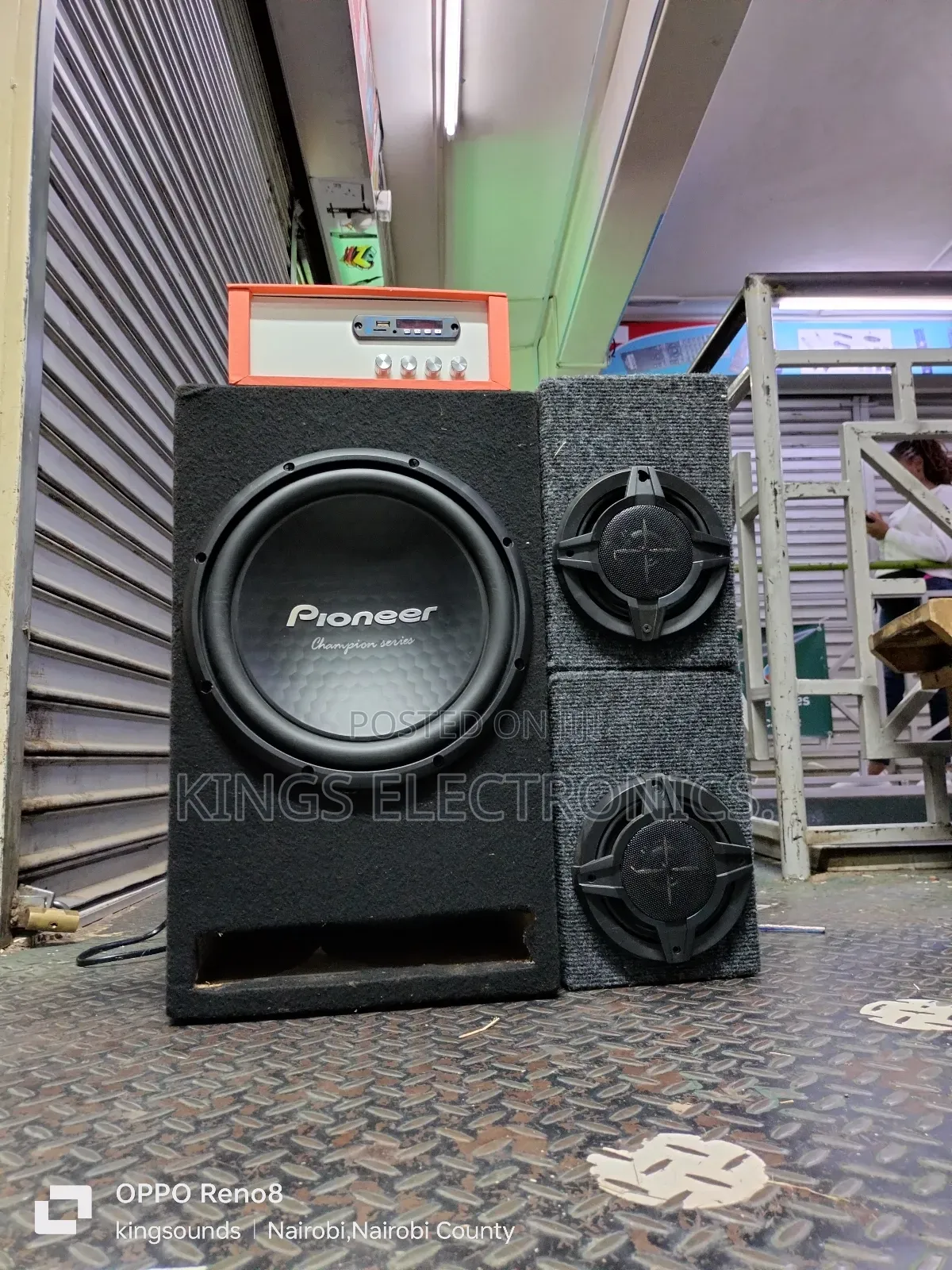 Jua Kali Amplifier Set With Bluetooth