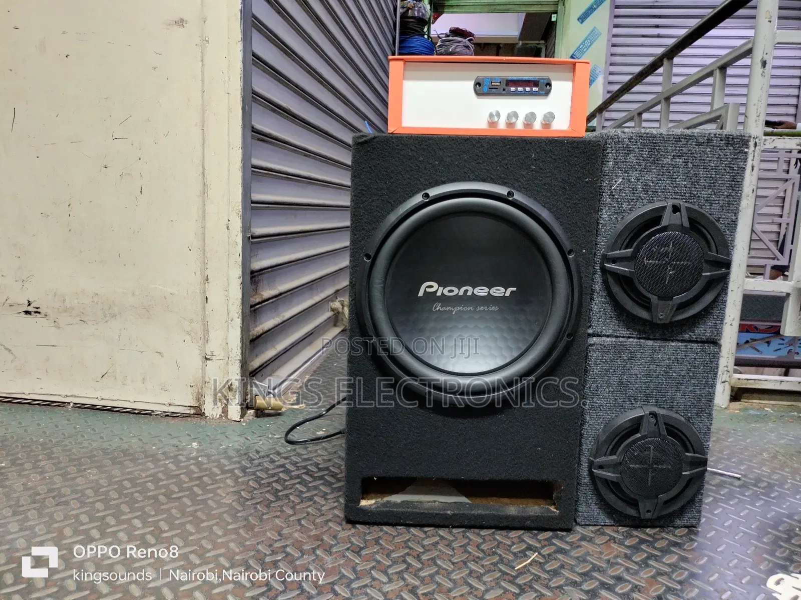 Jua Kali Amplifier Set With Bluetooth
