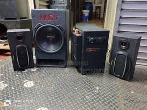 Hometheatre System With Car Audio.