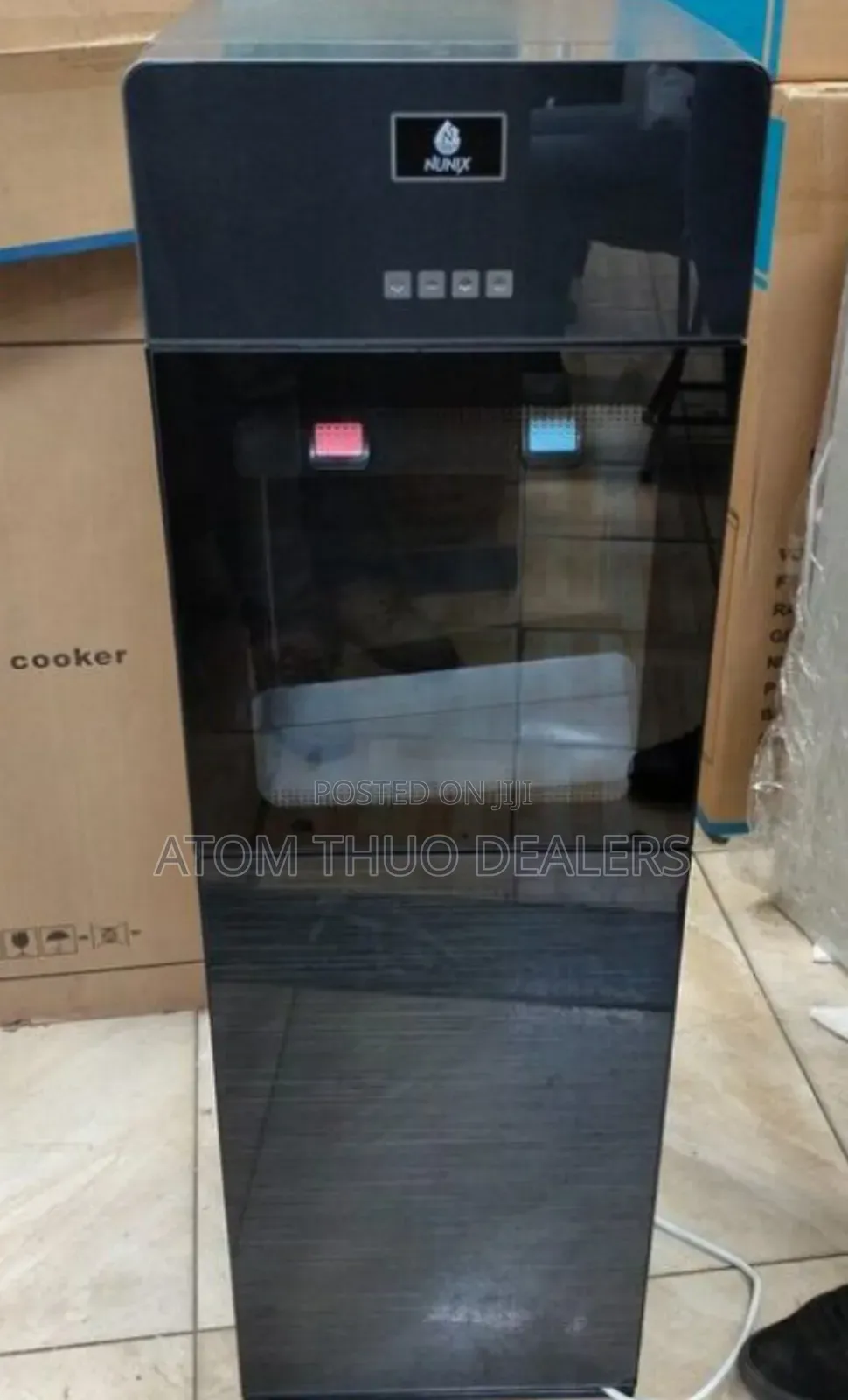 Nunix Z188 Bottom Load Hot and Normal Water Dispenser Black