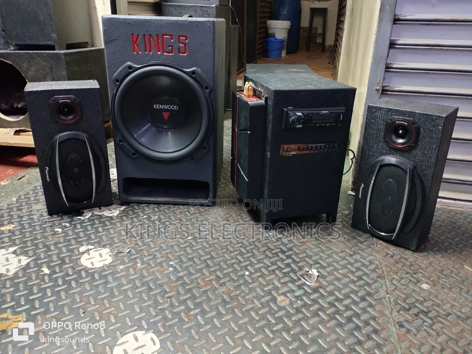 Hometheatre System With Car Audio.