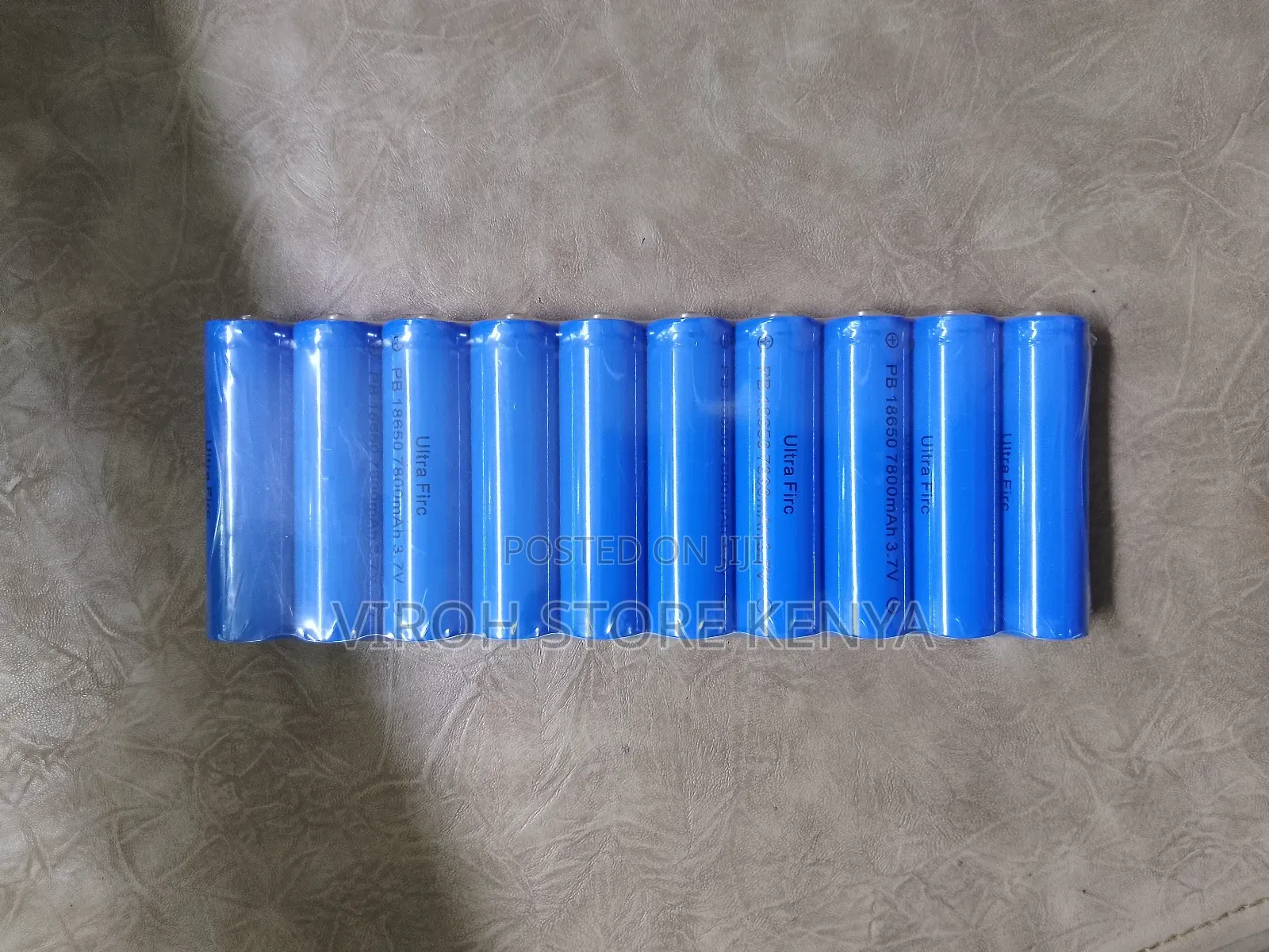 10pcs Rechargeable 3.7V Battery 18650 Battery 7800mah 3.7V