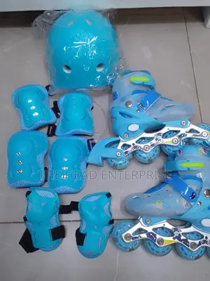 Blue Kids Skate( All Flash Wheels Skate')