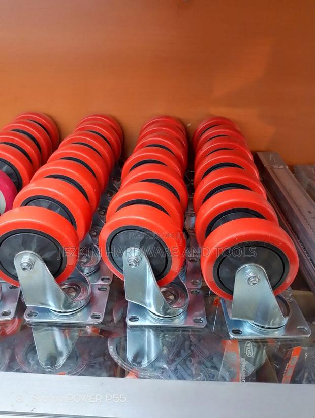 Custor Wheels 4" Without Break Set of 4pcs