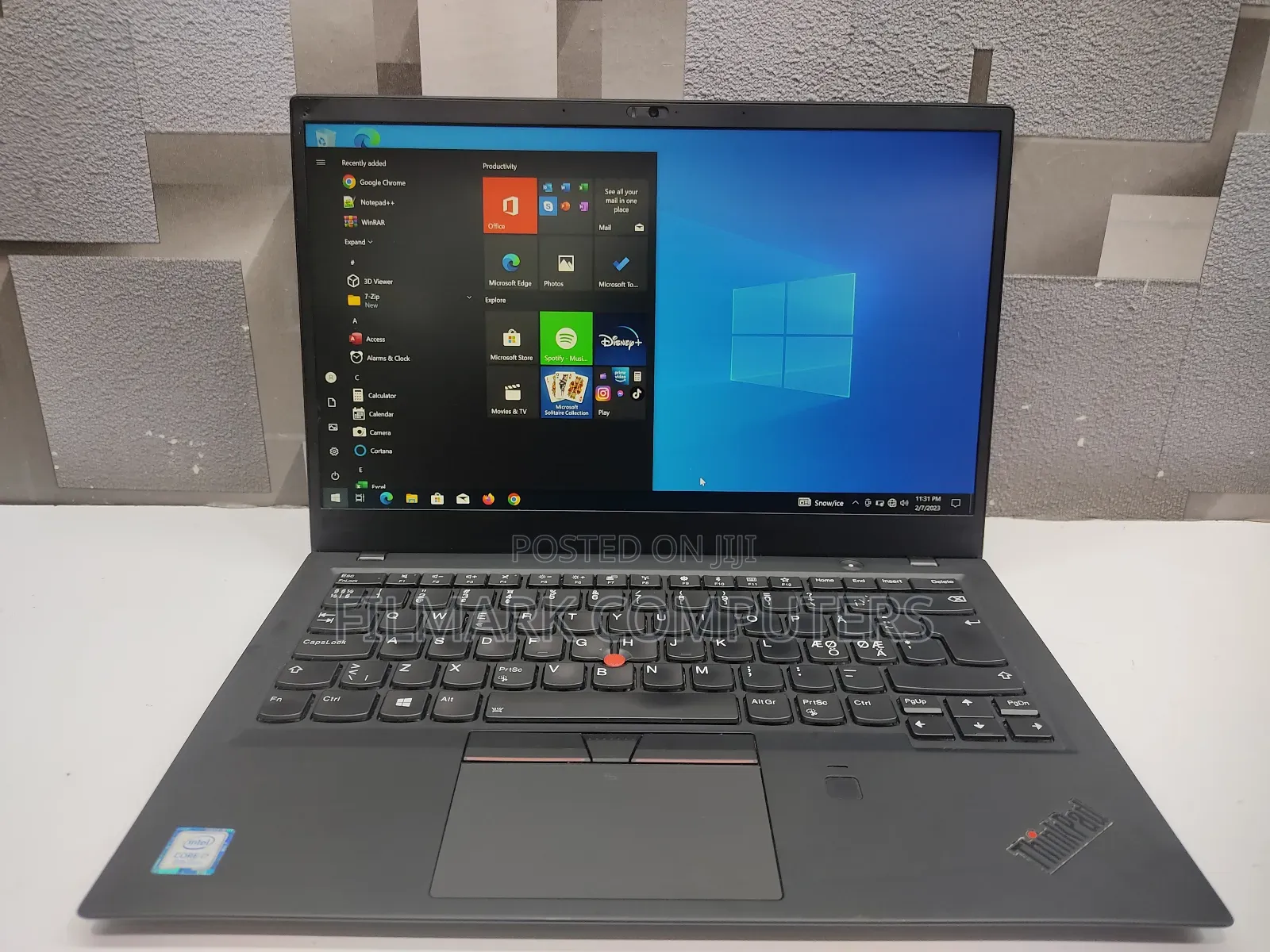 Laptop Lenovo ThinkPad X1 Carbon 16GB Intel Core I7 SSD 512GB