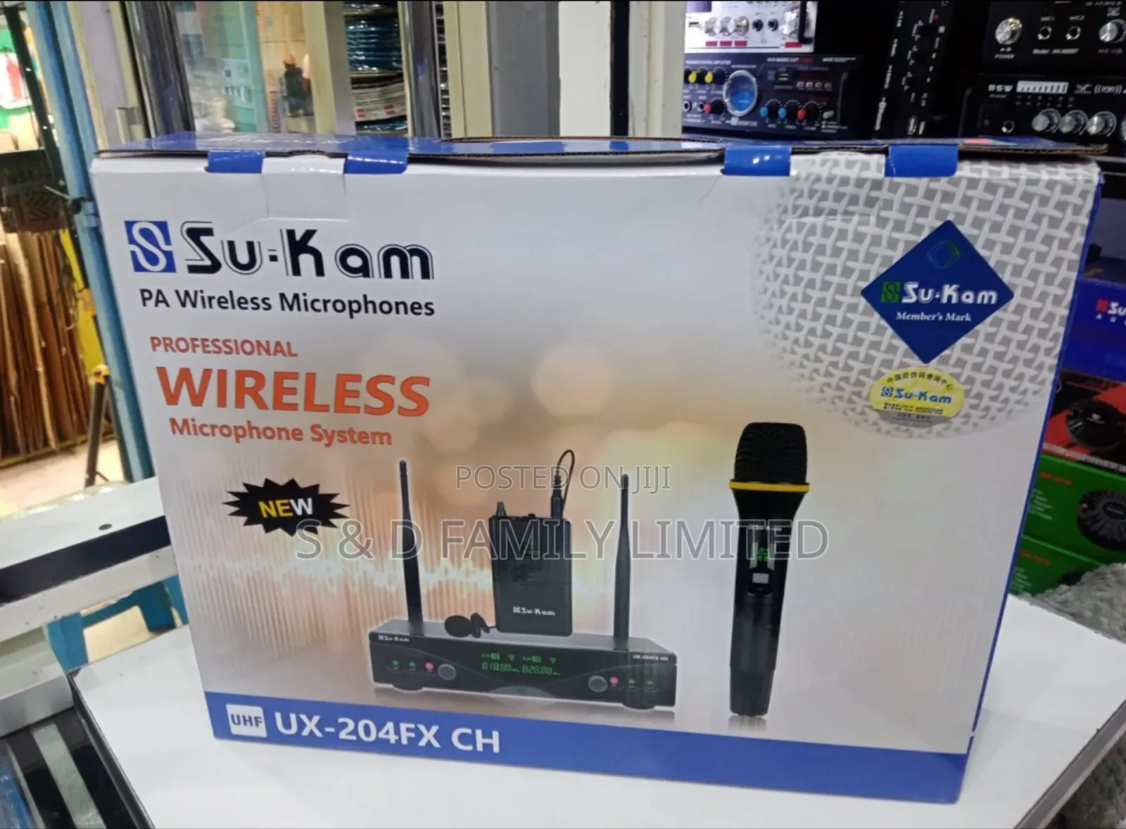 Sukam Lapel Handheld Microphone